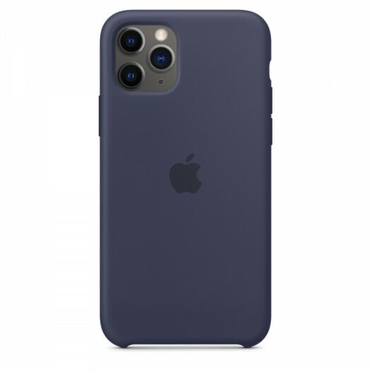 Чехол Apple Silicone case for iPhone 12/12 Pro - Midnight Blue (Copy) 000016740