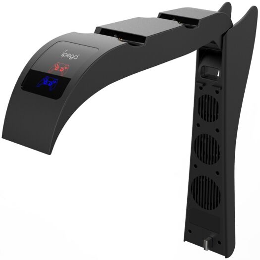 Зарядна станція iPega P5015 із системою охолодження для Sony PS5 Black iPega P5015