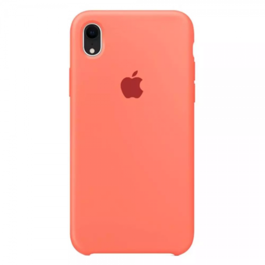Cover iPhone XR Nectarine Silicone Case (High Copy) 000010206