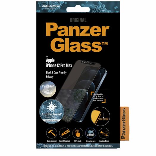 PanzerGlass Apple iPhone 12 Pro Max CamSlider Privacy AB (P2715) PanzerGlass Apple iPhone 12 Pro Max P2715