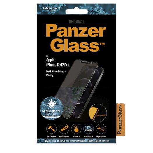 Защитное стекло PanzerGlass Apple iPhone 12/12 Pro Privacy AB (P2711) PanzerGlass Apple iPhone 12/12 Pro  P2711