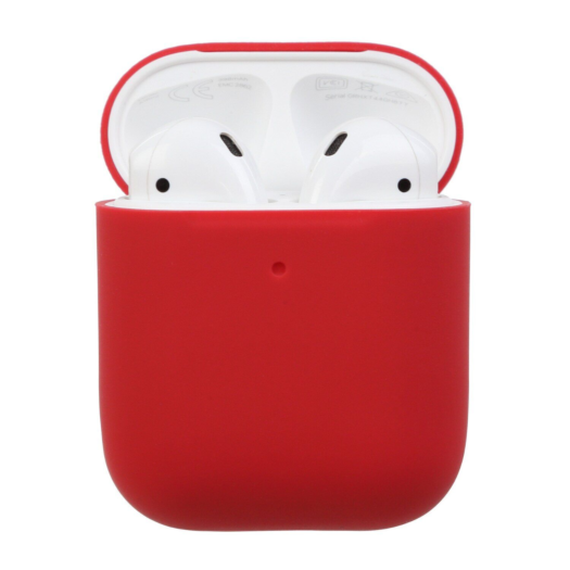 Silicone Ultra Thin Case for AirPods 2 - Red 000007884