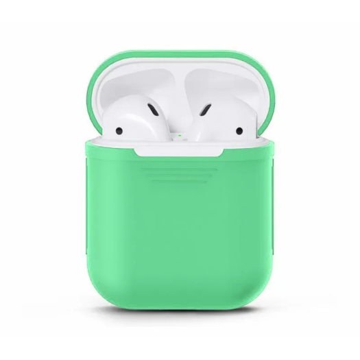 Silicone Ultra Thin Case for AirPods 2 - Spearmint 000011577
