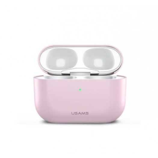 USAMS Silicone Ultra Thin Case for AirPods Pro - Pink 000016159