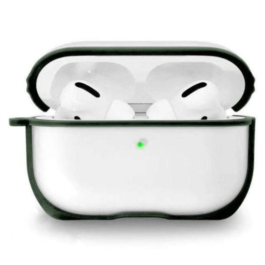 Eggshell Clear Protective Case for AirPods Pro - Pine Green 000014639