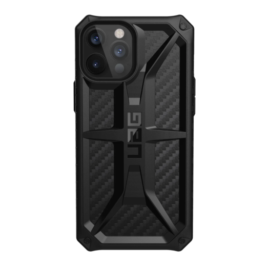 Чехол UAG iPhone 12 Pro Max Monarch Carbon Fiber 000017022