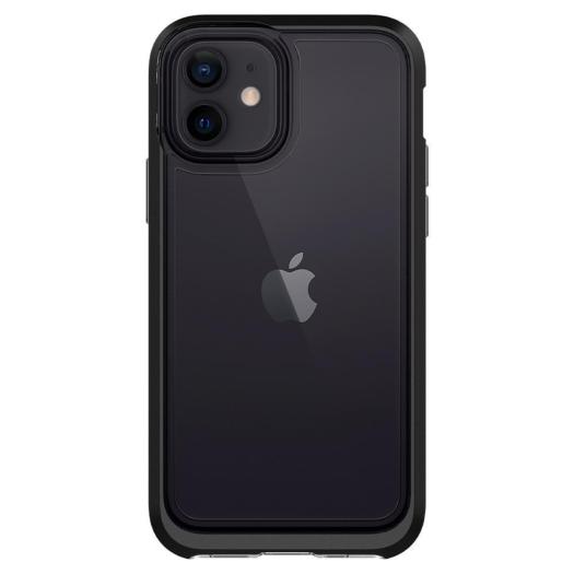 Чехол Spigen iPhone 12/12 Pro Neo Hybrid Crystal Black 000017098