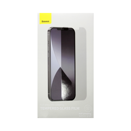 Защитное 2,5D стекло Антишпион для iPhone 12 Pro Max antispy-2.5D-12Pro-max