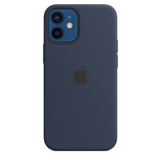 Чехол Apple Silicone case for iPhone 12 mini - Deep Blue (High Copy) 000016745