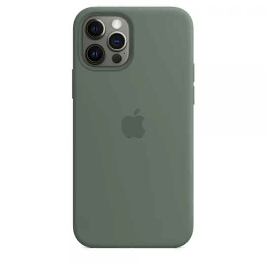 Apple Silicone case for iPhone 12/12 Pro - Pine Green (Copy) 000016382