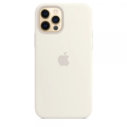 Apple Silicone case for iPhone 12 Pro Max - White (Copy) 000016731