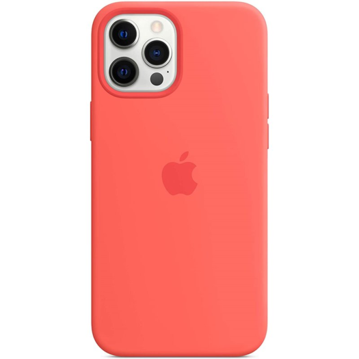 Чехол Apple Silicone case for iPhone 12 Pro Max - Pomelo (Copy) 000016737