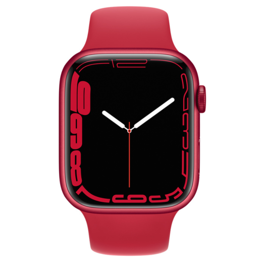Apple Watch Series 7 GPS + LTE 45mm PRODUCT(RED) Aluminium Case with Red Sport Band (MKJU3) 000019565