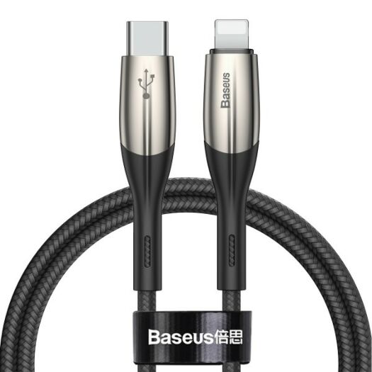 Baseus Horizontal Data Cable Type-C 18W 1M Black 000014805