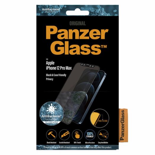 Защитное стекло PanzerGlass Apple iPhone 12 Pro Max Privacy AB (P2712) PanzerGlass Apple iPhone 12 Pro Max P2712