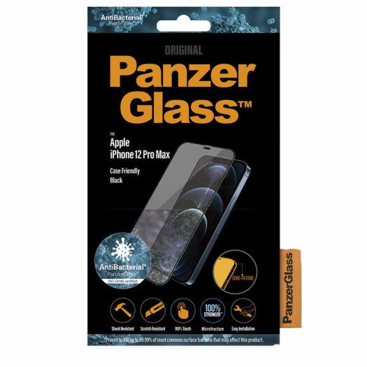 Protective glass PanzerGlass Apple iPhone 12 Pro Max AB (2712) PanzerGlass Apple iPhone 12 Pro Max 2712