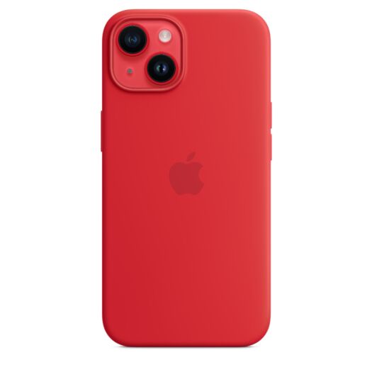 Чехол Apple Silicone case for iPhone 14 Plus - (PRODUCT)RED (High Copy) (PRODUCT)RED (High Copy)-1