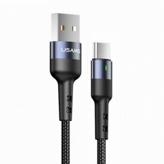 USAMS U26 Type-C Charging and Data Cable 1M Black 000012843