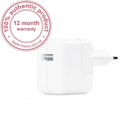 Apple 12W USB Power Adapter MD836 for iPad/iPad 2/New iPad/iPhone/iPod 000002320