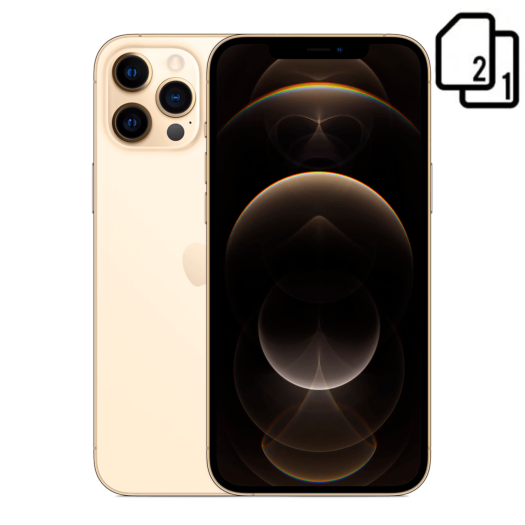 Apple iPhone 12 Pro Max 256Gb Dual Sim Gold (MGDE3-HK) 000016911