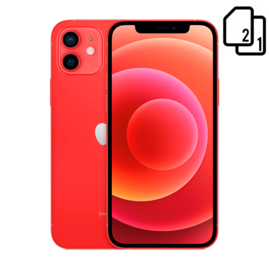 Apple iPhone 12 256Gb Dual Sim RED (MGJJ3) MGJJ3-HK