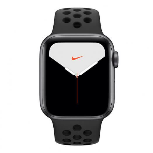 Apple Watch Nike Series 5 GPS 44mm Space Grey Aluminium Case with Anthracite Black Nike Sport Band (MX3W2) 000013741