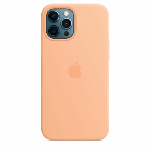 Apple Silicone case for iPhone 12/12 Pro - Peach (Copy) 000016383