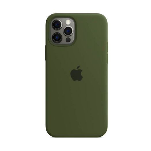 Apple Silicone case for iPhone 12 Pro Max - Green (Copy) 000016736