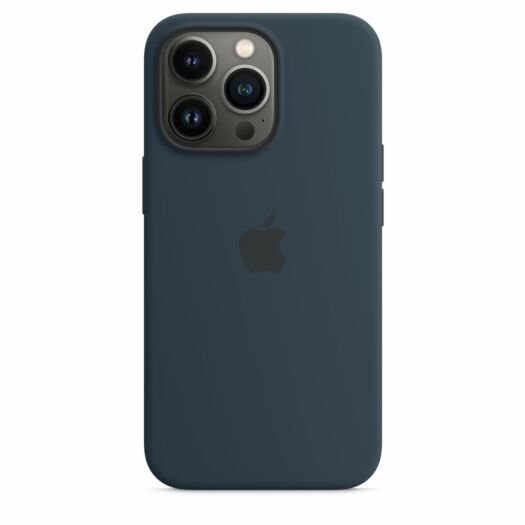 Чехол Apple Silicone case for iPhone 13 Pro - Abyss Blue (High Copy) 000018923