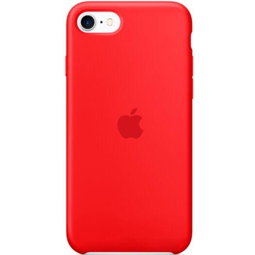 Чехол iPhone SE 2020 Silicone case - Red (Copy) 000015128