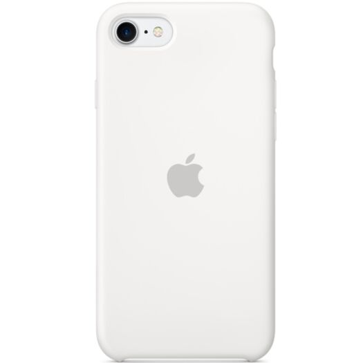Чехол iPhone SE 2020 Silicone case - White (Copy) 000015127