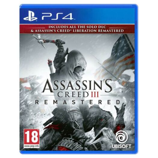 Assassin's Creed 3 Remastered (російська версія) PS4 Assassin's Creed 3 Remastered (русская версия) PS4