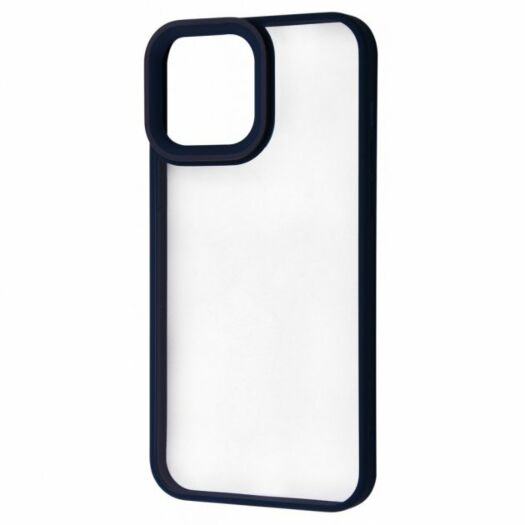 Чехол-накладка Baseus Crystal Case for iPhone 13 (6.1) - Navy Blue 000018654