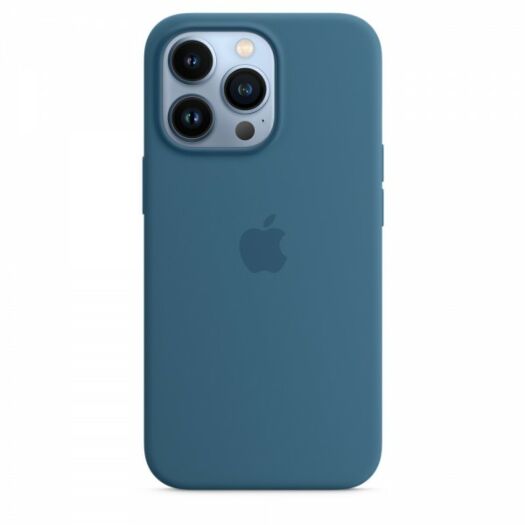 Apple Silicone case for iPhone 13 Pro Max - Blue Jay (High Copy) 000018928