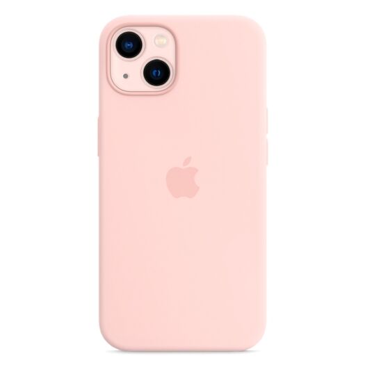 Чехол Apple Silicone case with MagSafe for iPhone 13 mini - Chalk Pink (High Copy) 000019032