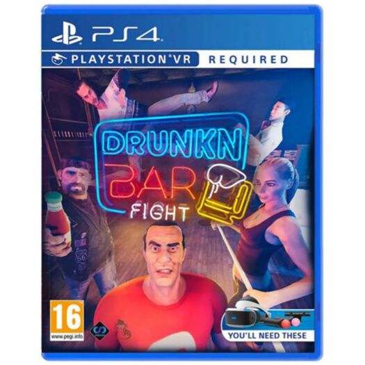 Drunkn Bar Fight VR (английская версия) PS4 Drunkn Bar Fight VR (английская версия) PS4
