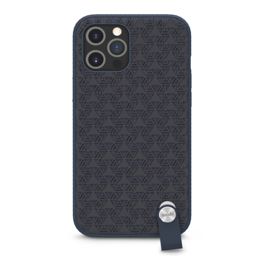 Чехол Moshi Altra Slim Case with Wrist Strap for iPhone 12/12 Pro, Midnight Blue 99MO117008