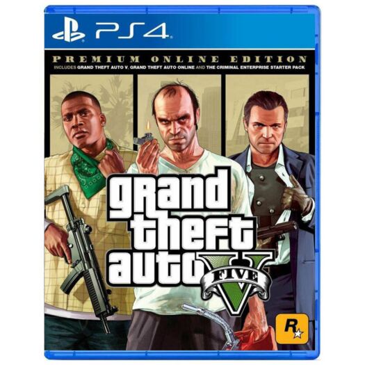 GTA V Premium Edition (русские субтитры) PS4 GTA V Premium Edition (русские субтитры) PS4