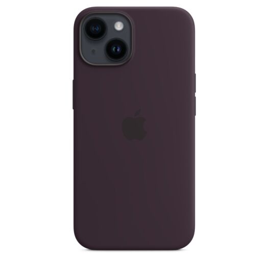 Чехол Apple Silicone case for iPhone 14 Plus - Elderberry (High Copy) Elderberry (High Copy)-1