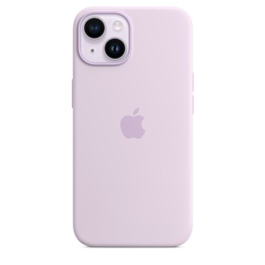 Чехол Apple Silicone case for iPhone 14 Plus - Lilac (High Copy) Lilac (High Copy)-1
