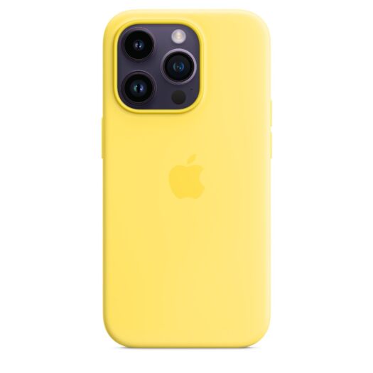 Чехол Apple Silicone case for iPhone 14 Pro - Canary Yellow (High Copy) Pro Canary Yellow (High Copy)
