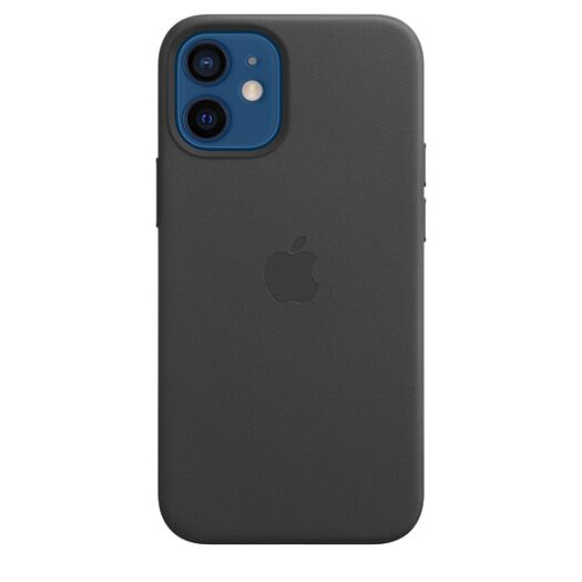 Чехол для iPhone 12 Mini Leather Case with MagSafe Black (MHKA3) MHKA3
