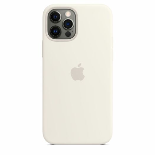 Чехол Apple Silicone case for iPhone 12/12 Pro - White (High Copy) 000016751