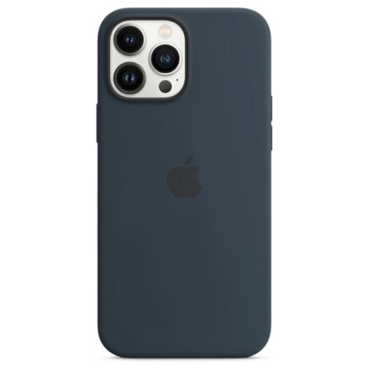 Чохол Apple Silicone case with MagSafe for iPhone 13 Pro Max - Midnight (High Copy) 000019024