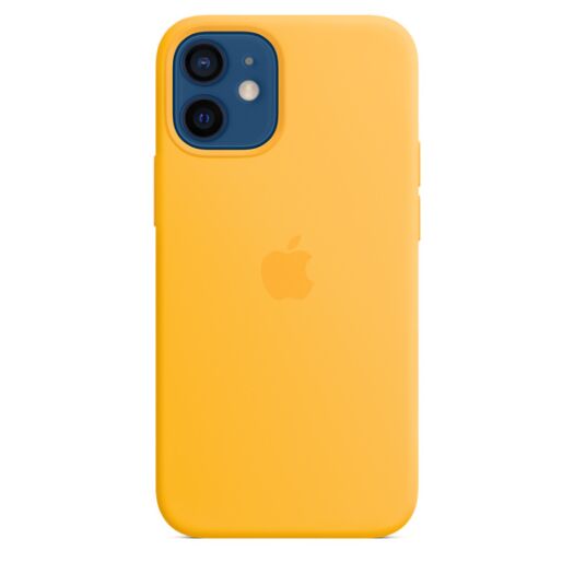 Чехол iPhone 12 Mini Silicone Case with MagSafe Sunflower (MKTM3) MKTM3