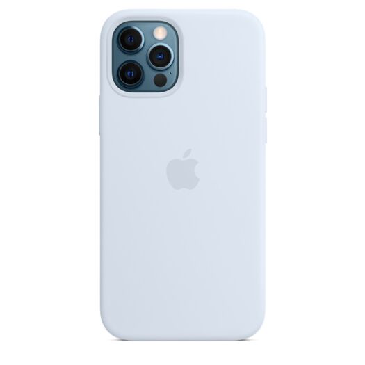 Чехол для iPhone 12 - 12 PRO Silicone Case with MagSafe Cloud Blue (MKTT3) MKTT3