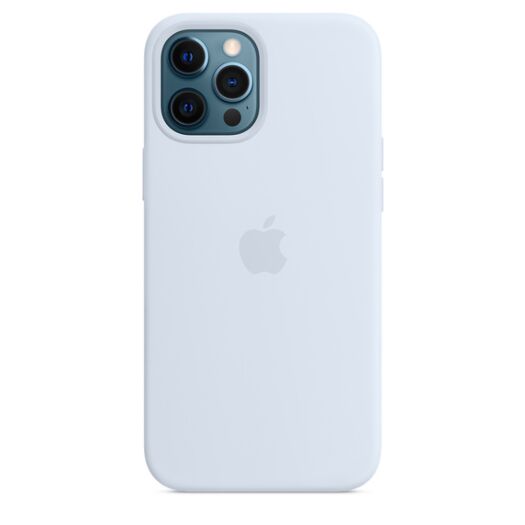 Чехол для iPhone 12 Pro Max Silicone Case with MagSafe Cloud Blue (MKTY3) MKTY3
