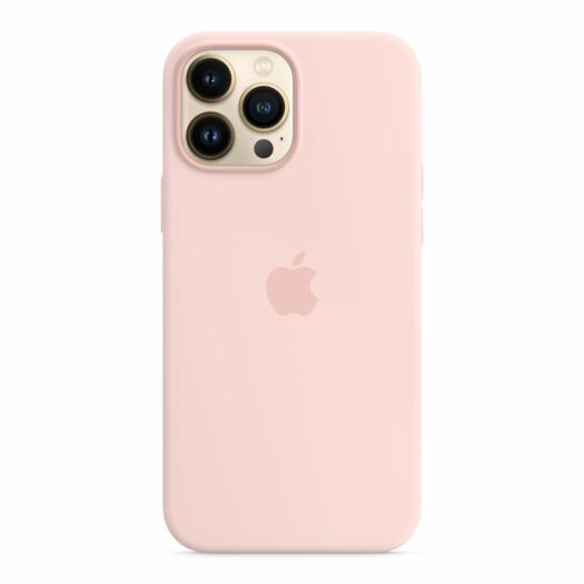 Чехол для iPhone 13 Pro Max Silicone Case with MagSafe Chalk Pink (MM2R3) MM2R3