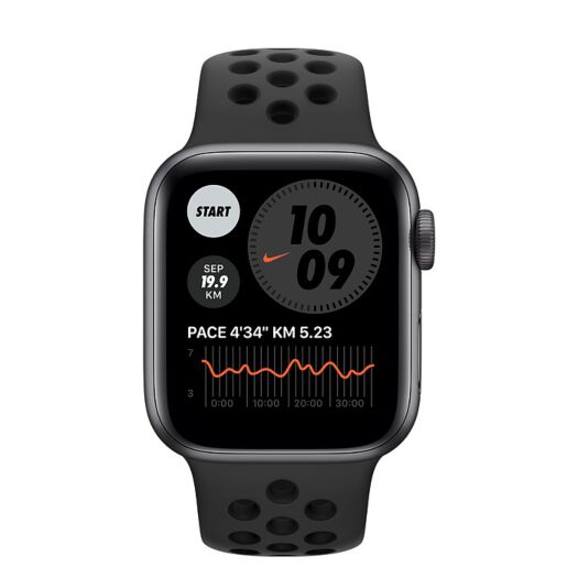 Apple Watch Nike+ Series 6 GPS + LTE 44mm Space Gray Aluminium Case with Anthracite Black Nike Sport Band (MG2J3/M09Y3) 000016323