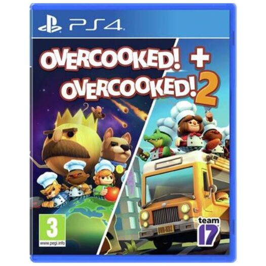 Overcooked! + Overcooked! 2 (англійська версія) PS4 Overcooked! + Overcooked! 2 (английская версия) PS4